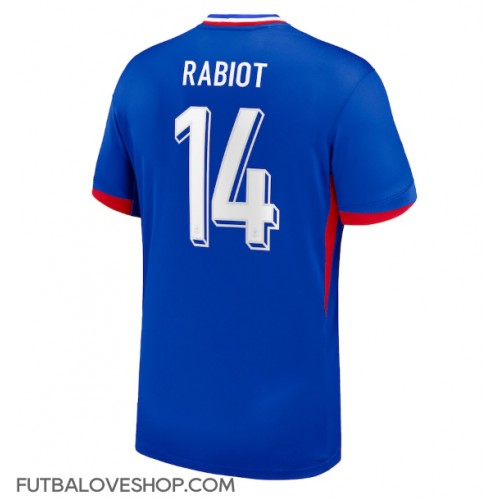 Dres Francúzsko Adrien Rabiot #14 Domáci ME 2024 Krátky Rukáv